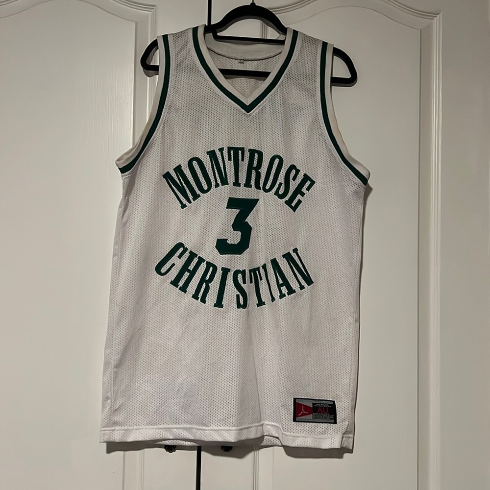 Vintage Kevin Durant Montrose Christian High School Basketball Jersey sz L